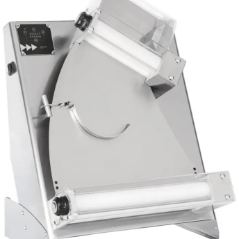 Horeca Parts - Wałkownica elektryczna do pizzy Prismafood 300 z 2 parami wałków, Prismafood, waga porcji ciasta 0,08 - 0,21 kg, 230V/250W, 475x375x(H)660mm