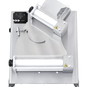 Horeca Parts - Wałkownica elektryczna do ciasta „Touch and Go” 400 z 2 parami wałków, Prismafood, waga porcji ciasta 0,21-0,70 kg, 230V/250W, 585x435x(H)790mm