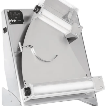 Horeca Parts - Wałkownica elektryczna do pizzy Prismafood 400 z 2 parami wałków, Prismafood, waga porcji ciasta 0,21-0,70 kg, 230V/250W, 585x435x(H)790mm