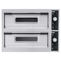 Horeca Parts - Piec do pizzy Basic XL 44, Prismafood, 2 komory, 400V/12000W, 1000x844x(H)745mm