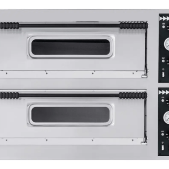 Horeca Parts - Piec do pizzy Basic XL 44, Prismafood, 2 komory, 400V/12000W, 1000x844x(H)745mm