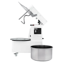 Horeca Parts - Miesiarka spiralna z podnoszoną głowicą i wyjmowaną dzieżą, 22 l, Prismafood, 56 kg/godz., 22L, 400V/750W, 390x670x(H)735mm
