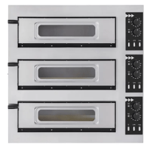 Horeca Parts - Piec do pizzy 3-stopniowy Basic 3/50 Glass and Light, Prismafood, 400V/1200W, 915x690x(H)900mm