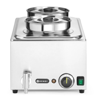 Horeca Parts - Zestaw: Bemar Ranger + 2x pojemnik 4L z pokrywką, 8L, 220-240V/1000W, 604x332x(H)315mm, Hendi
