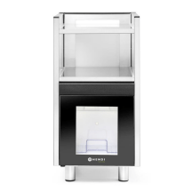 Horeca Parts - Lodówka na mleko z podgrzewaczem do filiżanek, HENDI, 3,5L, 230V/168W, 313x442x(H)613mm
