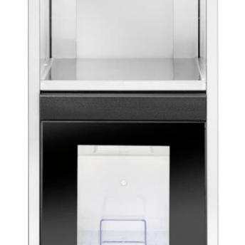 Horeca Parts - Lodówka na mleko z podgrzewaczem do filiżanek, HENDI, 3,5L, 230V/168W, 313x442x(H)613mm