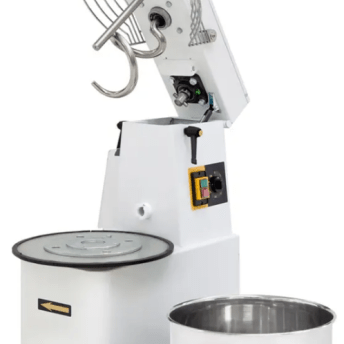 Horeca Parts - Miesiarka spiralna z wyjmowaną dzieżą o 2 prędkościach, 22 l, Prismafood, 56 kg/h, 22L, 400V/1100W, 390x670x(H)735mm