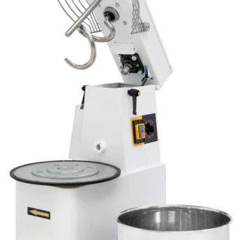 Horeca Parts - Miesiarka spiralna z wyjmowaną dzieżą o 2 prędkościach, 32 l, Prismafood, 88 kg/h, 32L, 400V/1700W, 435x750x(H)810mm
