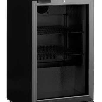 Horeca Parts - Lodówka barowa 1-drzwiowa, Arktic, 103L, czarny, 220-240V/120W, 500x530x(H)865mm