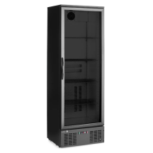 Horeca Parts - Lodówka barowa 1-drzwiowa, Arktic, 243L, czarny, 220-240V/195W, 600x530x(H)1820mm
