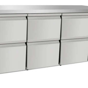 Horeca Parts - Stół chłodniczy z 6 szufladami, Arktic, 420L, 230V/400W, 1795x700x(H)879mm