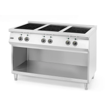Horeca Parts - Kuchenka indukcyjna z 6 polami grzewczymi, HENDI, 400V/25500W, 1200x700x(H)890mm