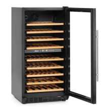 Horeca Parts - Lodówka do wina 2-strefowa, 72 butelki, Arktic, 232L, 220-240V/110W, 595x675x(H)1215mm