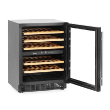 Horeca Parts - Lodówka do wina 2-strefowa, 46 butelki, Arktic, 133L, 220-240V/90W, 595x588x(H)820mm