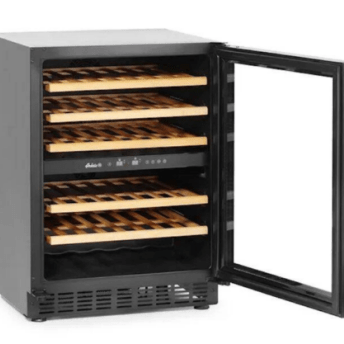 Horeca Parts - Lodówka do wina 2-strefowa, 46 butelki, Arktic, 133L, 220-240V/90W, 595x588x(H)820mm