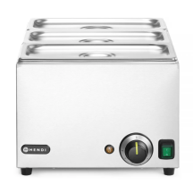 Horeca Parts - Zestaw: Bemar HENDI RANGER + 3x GN 1/3 z pokrywką, HENDI, GN 1/1, 230V/1000W, 590x332x(H)242mm