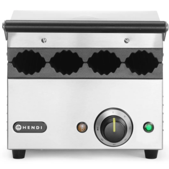 Horeca Parts - Grill kontaktowy Hot-Dog Panini, HENDI, 230V/1800W, 385x285x(H)254mm