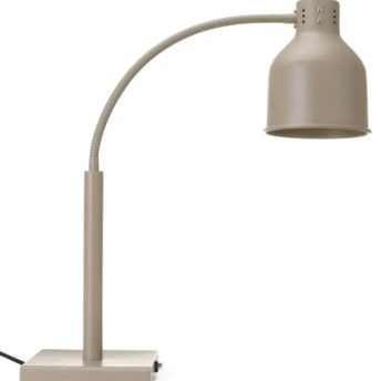 Horeca Parts - Lampa do podgrzewania potraw, giętka, HENDI, beżowy, 220-240V/250W, 268x206x(H)660mm