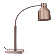 Horeca Parts - Lampa do podgrzewania potraw, giętka, HENDI, miedziany, 220-240V/250W, 268x203x(H)660mm