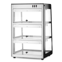 Horeca Parts - Witryna grzewcza nastawna, HENDI, czarny, 220-240V/500W, 472x447x(H)775mm