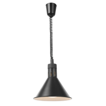 Horeca Parts - Lampa do podgrzewania potraw wisząca, stożkowa, HENDI, zielony, 230V/250W, fi.275x(H)250mm