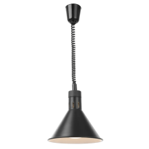 Horeca Parts - Lampa do podgrzewania potraw wisząca, stożkowa, HENDI, biały, 230V/250W, fi.275x(H)250mm
