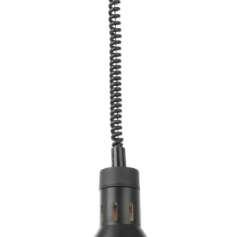 Horeca Parts - Lampa do podgrzewania potraw wisząca, stożkowa, HENDI, biały, 230V/250W, fi.275x(H)250mm