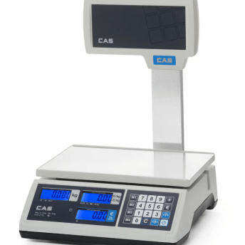 Horeca Parts - Waga kalkulacyjna z legalizacją z wysięgnikiem, 15 kg, CAS, 304x324x(H)419mm