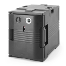 Horeca Parts - Pojemnik termoizolacyjny cateringowy z funkcją podgrzewania, AmerBox, GN 1/1, 477x680x(H)620mm