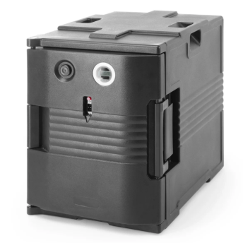 Horeca Parts - Pojemnik termoizolacyjny cateringowy z funkcją podgrzewania, AmerBox, GN 1/1, 477x680x(H)620mm