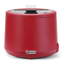 Horeca Parts - Kociołek do zupy UNIQ, HENDI, 8L, czerwony, 220-240V/500W, fi365x(H)325mm