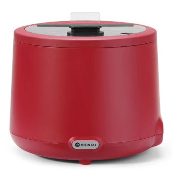 Horeca Parts - Kociołek do zupy UNIQ, HENDI, 8L, czerwony, 220-240V/500W, fi365x(H)325mm