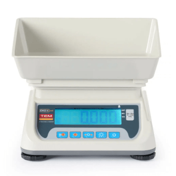 Horeca Parts - Waga kuchenna LCD z legalizacją, seria ECO+, TEM, 255x264x(H)189mm