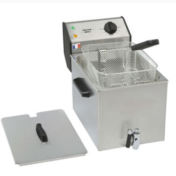 Horeca Parts - Frytownica nastawna 8 l z kranem Stalgast 777325