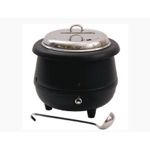 Horeca Parts - Kociołek elektryczny do zup 10 l z chochlą, Stalgast 432101