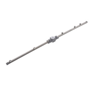 Horeca Parts - Ramię płuczące 465 mm, 6 dysz tuleja wewnętrzna ø 10 mm - Zmywarka gastronomiczna  Vergina 50, Revolution 231685, 233030