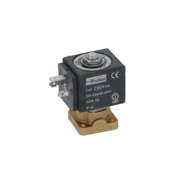 Horeca Parts - Elektromagnes 2-drożny PARKER VE125CV2 230V 50/60Hz max 10 bar cewka ZB09 9W - Ekspres do kawy kolbowy Faema, Fiamma (1120352)