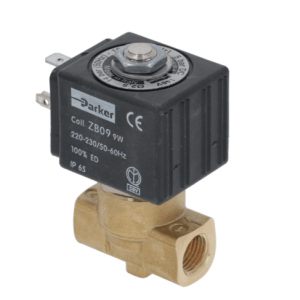 Horeca Parts - Elektromagnes 2-drożny PARKER VE146NV 230V 50/60Hz max 10 bar cewka ZB09 9W - Ekspres do kawy kolbowy Faema, Futurmat, Gaggia, Saeco