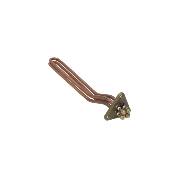Horeca Parts - Grzałka bojlera 3500W dł. 350 mm, flansza 78x78, odl. między mocowaniem 59 mm - ekspresy do kawy Hendi 208816, 208823, 208830