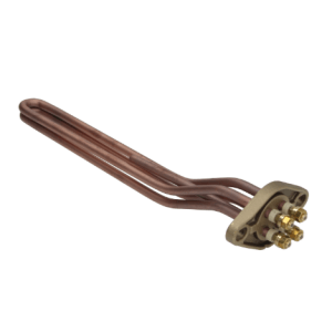 Horeca Parts - Grzałka 2600W 220V, dł. 325 mm, flansza 95x57 mm, odl. między mocowaniem 75 mm - Ekspres do kawy kolbowy Faema, Futurmat