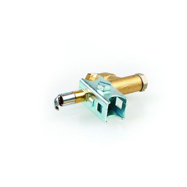 Horeca Parts - Pilot palnika SIT typ 100 1-płomieniowy śr. 0,2mm podłączenie 6mm (1-stronny płomień), dysza 0,20mm - Kuchnie gazowe Kromet, lectrolux, Virtus (28.14.13.0-000005030018)