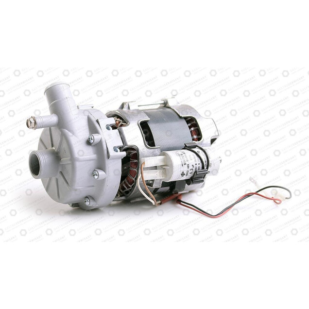Horeca Parts - Pompa myjąca wylot ø zew. 30 mm 230V 50Hz 1,9A - obroty silnika 2800 Kondensator 12,5 µF - zmywarki gastronomiczne Hendi ECO40, EVO40