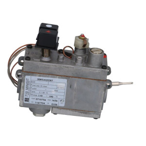 Horeca Parts - Zawór gazowy z termostatem Minisit 710 ( 110-190°C ) - Urządzenie gazowe Ascaso, Ascaso Factory, Baron, Dexion, gazoectrolux, Elframo, Emmepi, Fimar, Fryland, GIGA, Komel, Lotus, Mastro, MBM-Italien, Modular, Multi, Offcar, Olis, Öztiryakiler, Rosinox, SIT (G101135, 0K000042)
