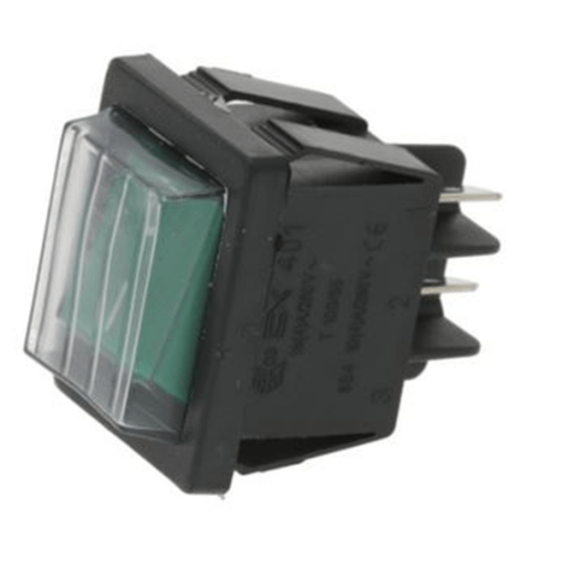Horeca Parts - Przełącznik 2-biegunowy zielony 16A 250V