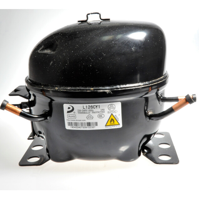 Horeca Parts - Sprężarka L126CY1 - Czynnik chłodzący R600a - Witrynka chłodnicza Hendi 233924