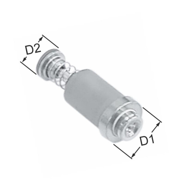 Horeca Parts - Cewka magnetyczna zaworu gazowego śr. 12,5 / 8,5mm - Opiekacz gazowy do kebaba Stalgast, Potis GD3, GD4, GD5