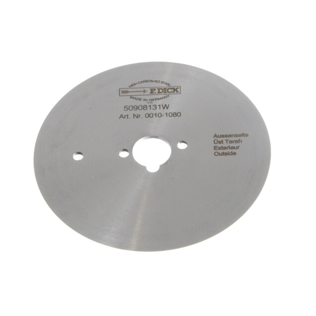 Horeca Parts - Nóż / ostrze gładkie - nóż elektryczny do kebaba Hendi 267226, Devran NG-3, GGM DSC80D, średnica 80mm DICK ORYGINAŁ