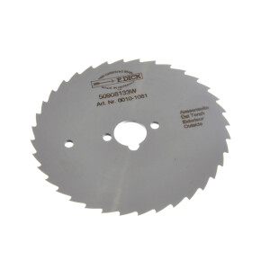 Horeca Parts - Nóż / ostrze ząbkowane - nóż elektryczny do kebaba Hendi 267226, Devran NG-3, śrenica 80mm DICK ORYGINAŁ