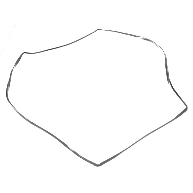 Horeca Parts - Uszczelka drzwi piekarnika - Kuchnia gazowa Hendi 225813, 226254, 227947