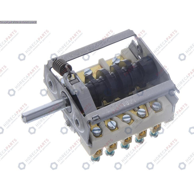 Horeca Parts - Przełącznik funkcji 7-pozycyjny - Kuchnie gazowe Hendi 225882, 225899, 225936, 226223, 226230, 226247, 227381